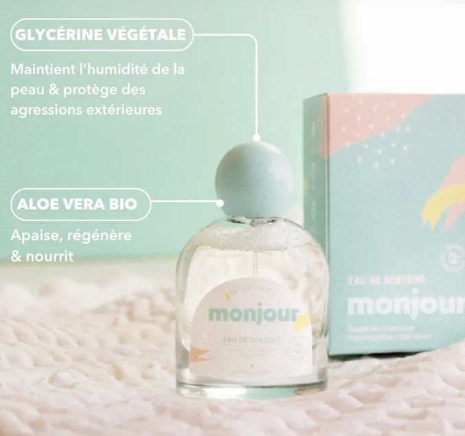 Eau de senteur - dès la naissance Monjour