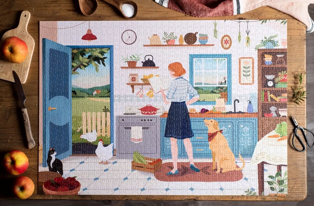 Puzzle 1000 pièces Country Kitchen