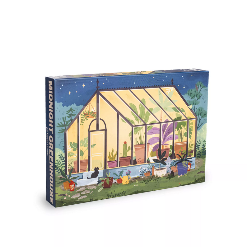 Puzzle 1000 pièces Midnight Greenhouse