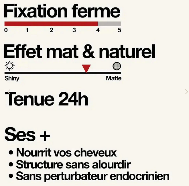 Pommade coiffante Sapiens made in France