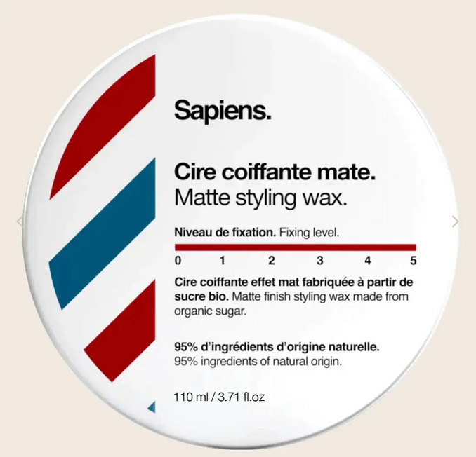 Cire coiffante Sapiens made in France