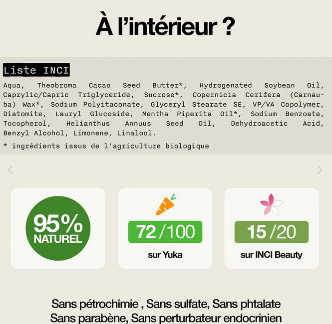 Cire coiffante Sapiens made in France