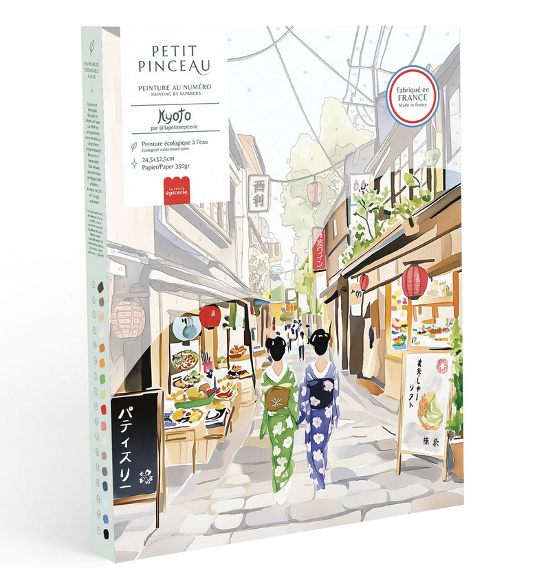 Kit coffret peinture au numéro - Kyoto