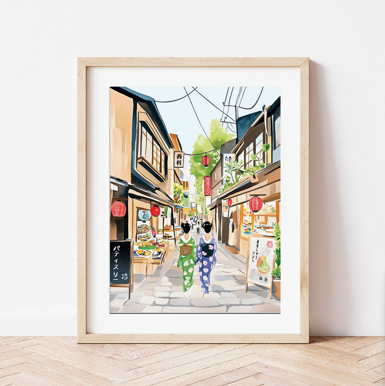 Kit coffret peinture au numéro - Kyoto