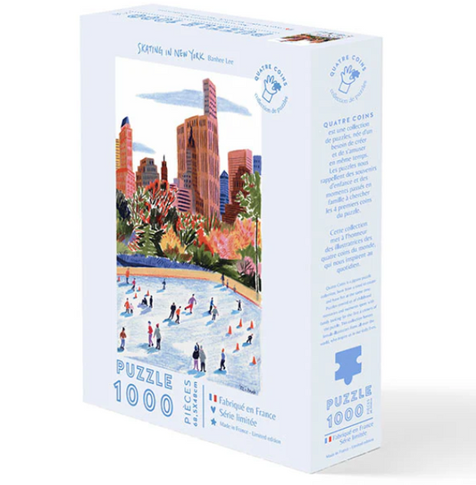 Puzzle Skating in New York - 1000 pièces fabriqué en France