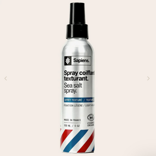 Spray coiffant texturant BIO 150ml Sapiens - Eau de mer Fixation légére