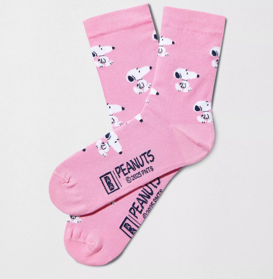 Chaussettes 36-40 Snoopy rose