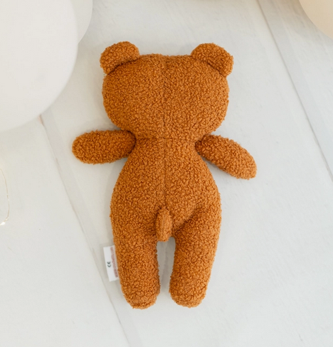 Ourson en peluche caramel