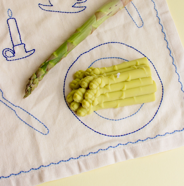 Bougie Supermarket BOTTE ASPERGES