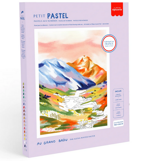 Coffret pastel au numéro - Petit Pastel - Au grand Baou