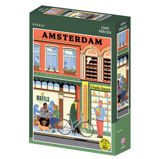 Puzzles 1000 pièces City & food - Amsterdam