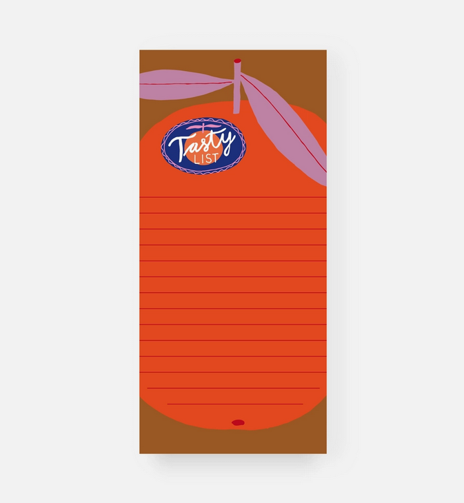 Bloc to-do list Tasty - orange