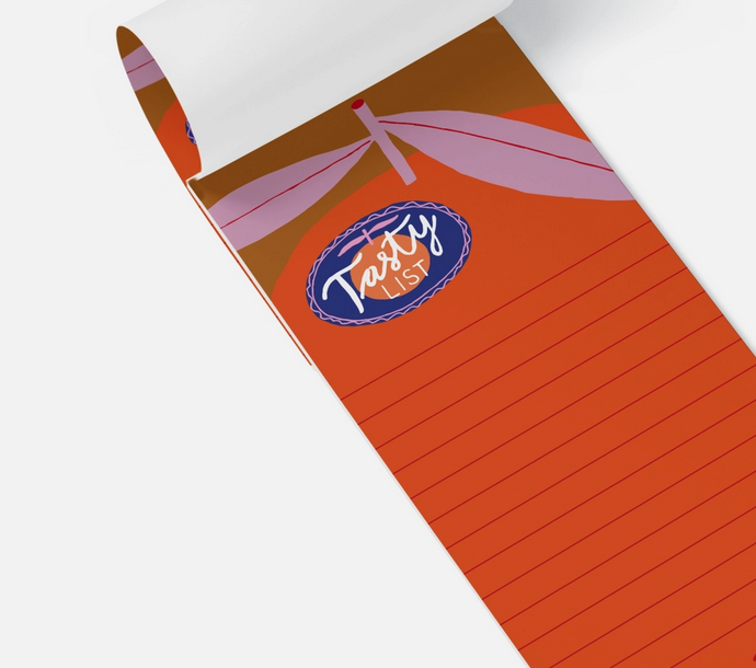 Bloc to-do list Tasty - orange