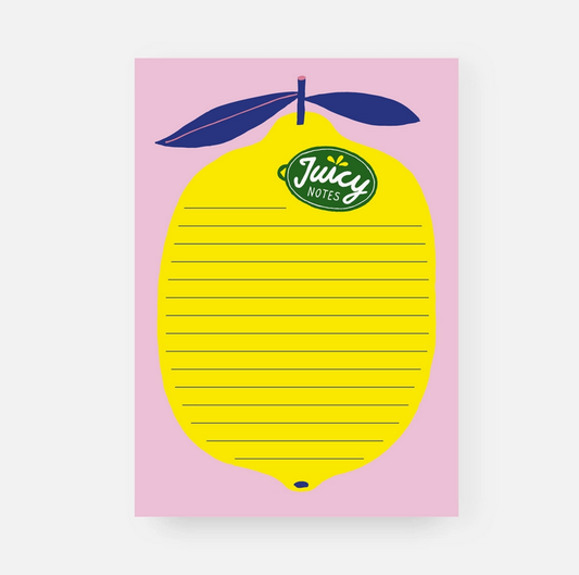Bloc note A5 Juicy notes - citron