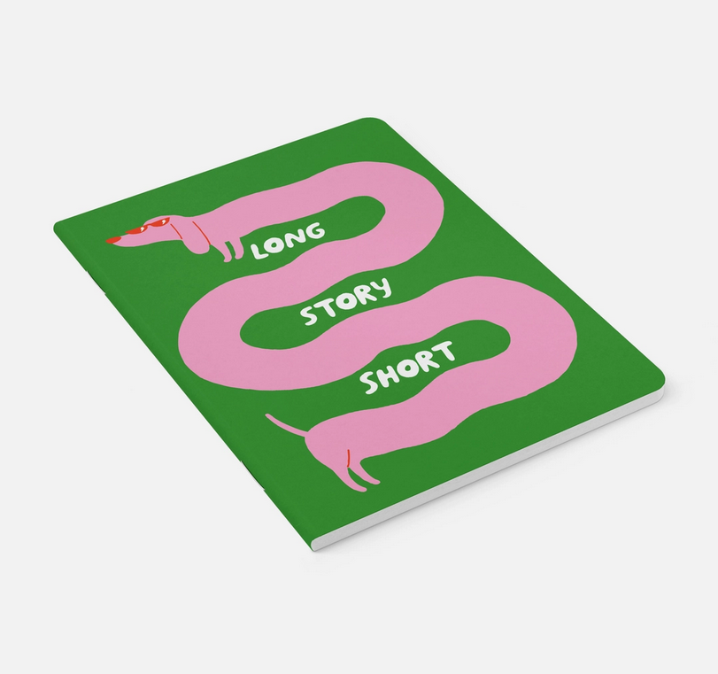 carnet A5 histoires - Teckel