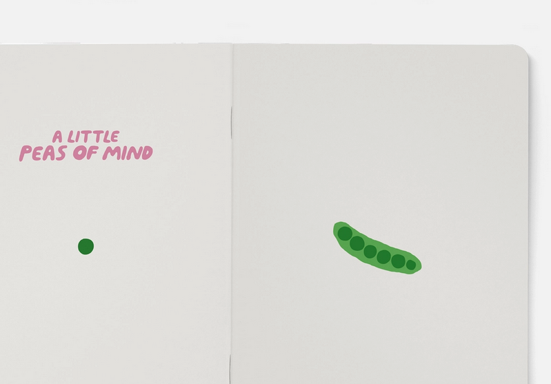 carnet A5 Peas of mind