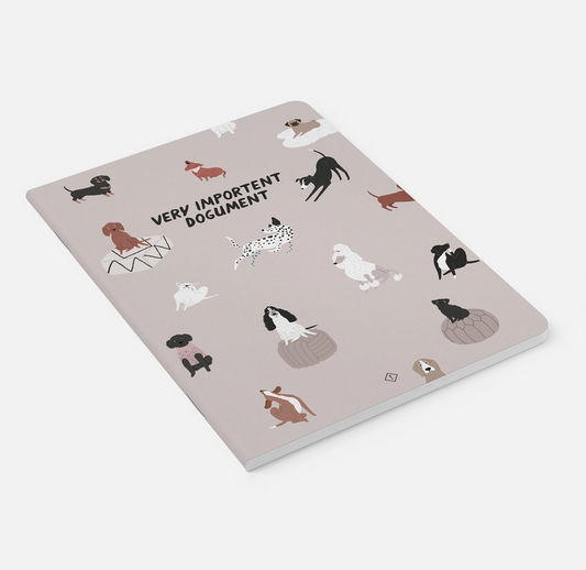 carnet A5 Dog lovers