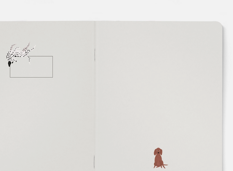 carnet A5 Dog lovers