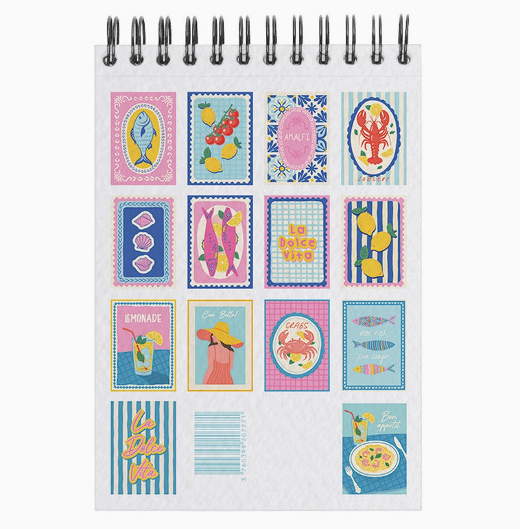 Carnet de coloriage A6 - 14 illustrations - Felicita
