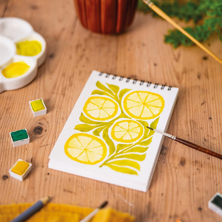 Carnet de coloriage A6 - 14 illustrations - Tropical