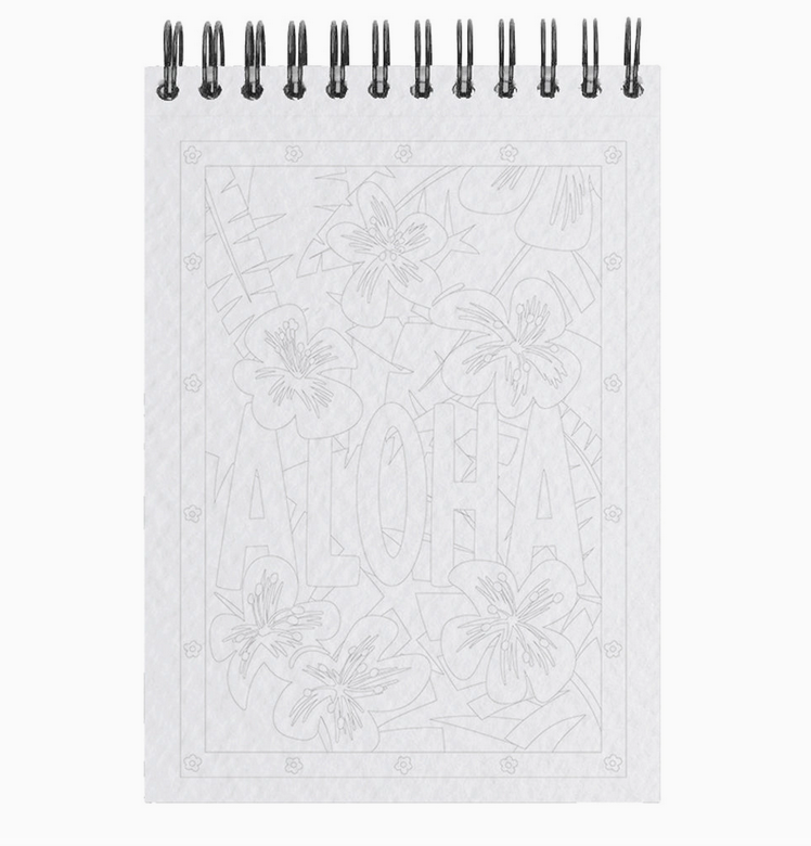 Carnet de coloriage A6 - 14 illustrations - Wild