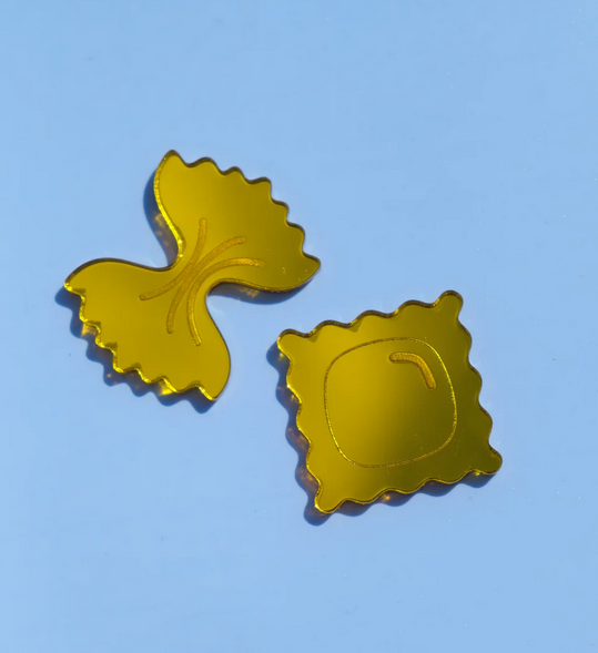 Pince clip cheveux Ravioli ou Farfalle