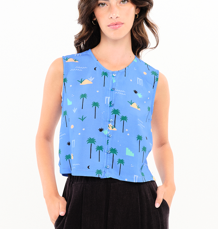 Top palm springs bleu azur