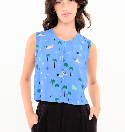 Top palm springs bleu azur
