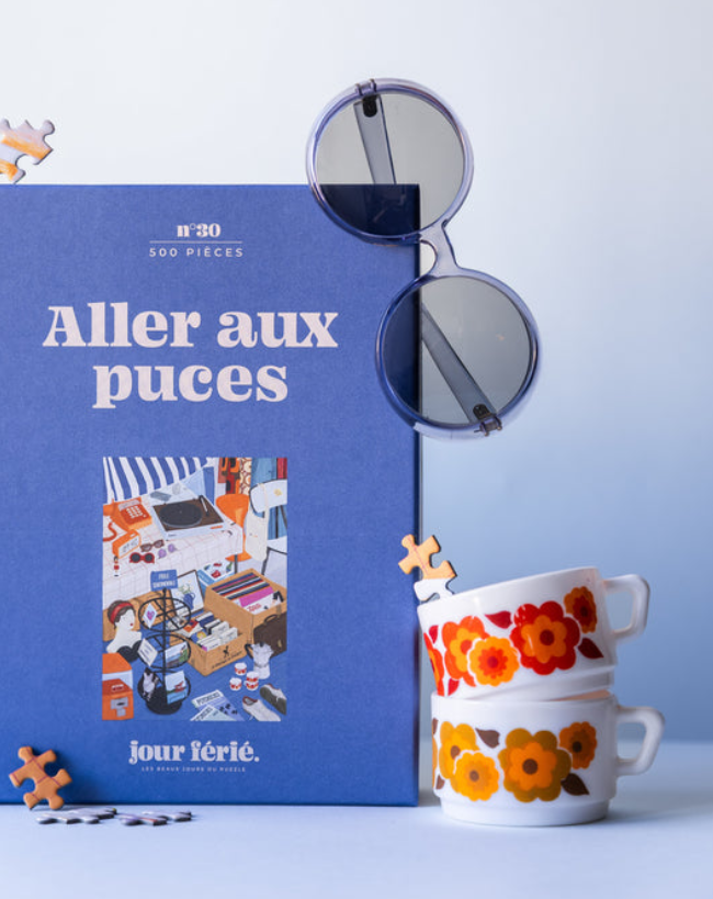 Aller aux puces - Puzzle 500 pièces Jour férié PRECOMMANDE