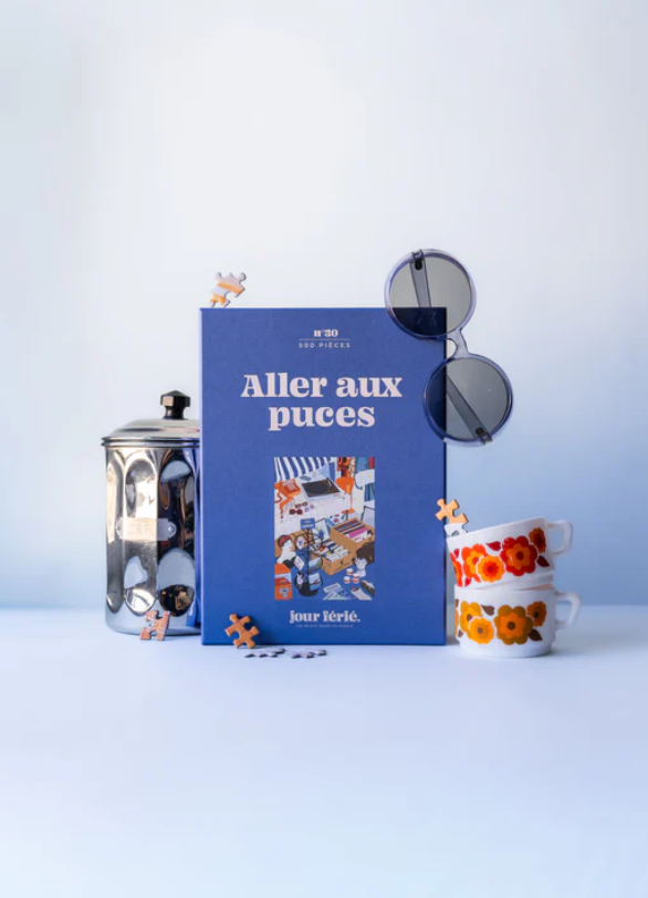 Aller aux puces - Puzzle 500 pièces Jour férié PRECOMMANDE