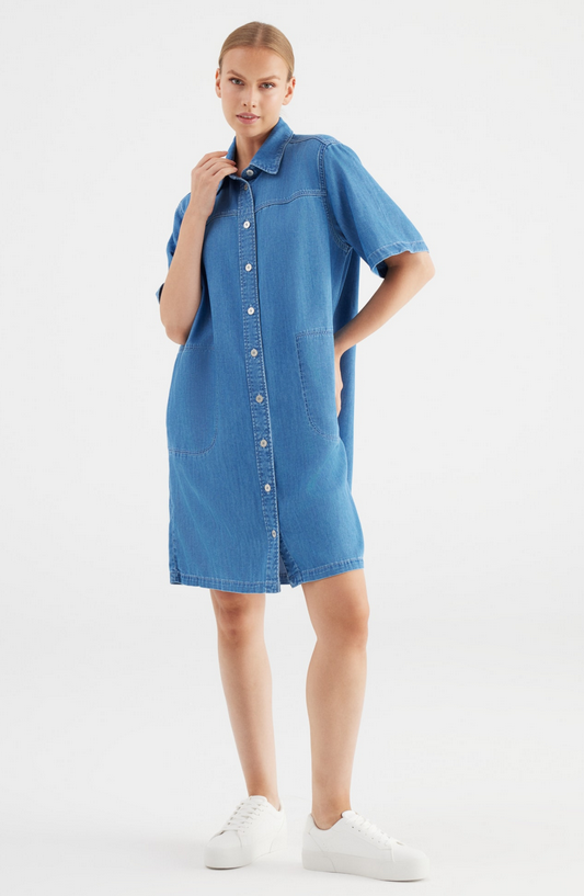 Robe Nikki Denim lyocell