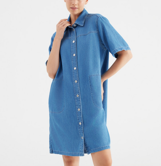 Robe Nikki Denim lyocell