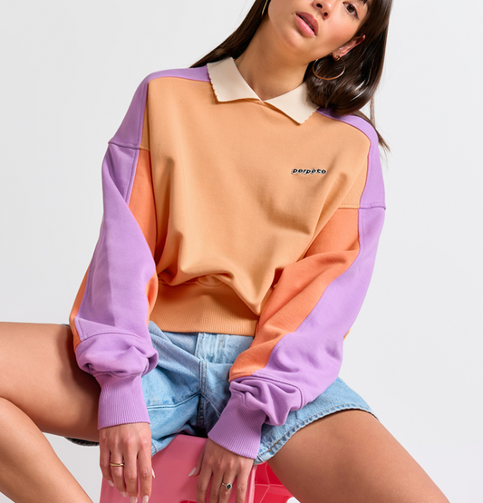 Sweat Mel abricot lila