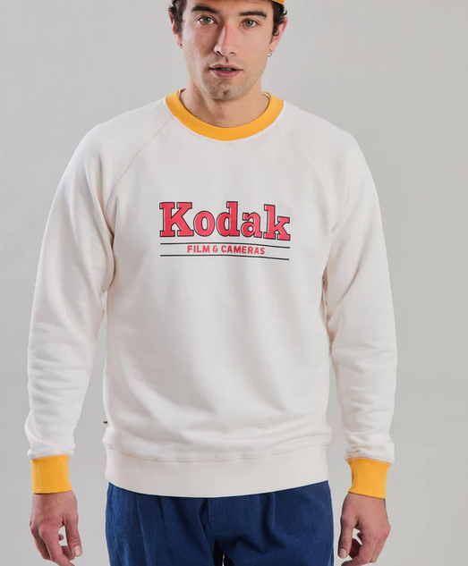 Sweat Kodak logo coupe homme