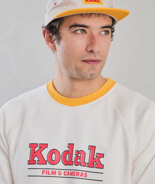 Sweat Kodak logo coupe homme