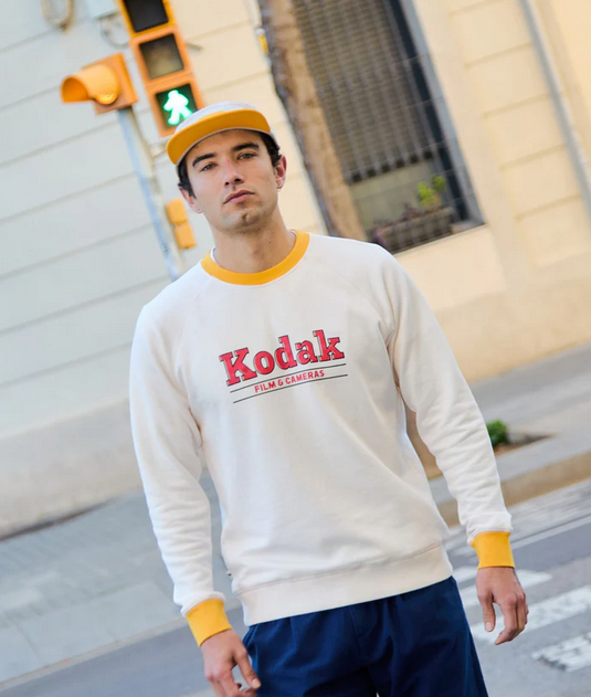 Sweat Kodak logo coupe homme