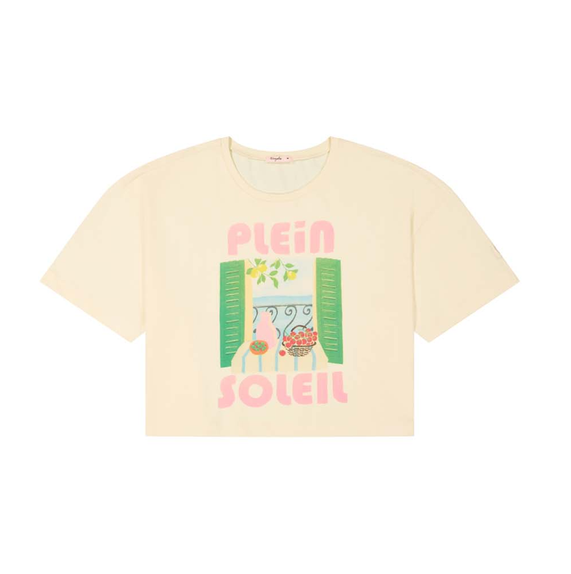 T-shirt coton bio Plein Soleil