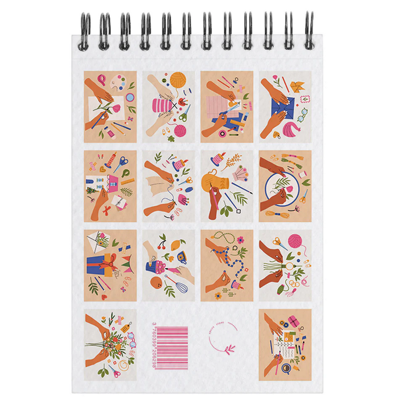 Carnet de coloriage A6 - 14 illustrations - Do it yourself
