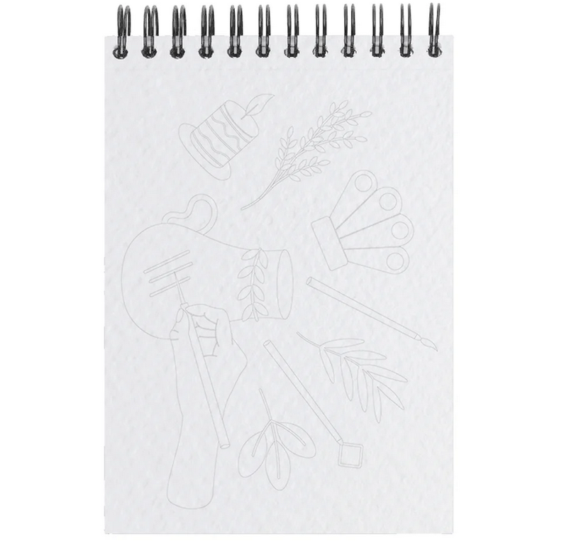 Carnet de coloriage A6 - 14 illustrations - Do it yourself