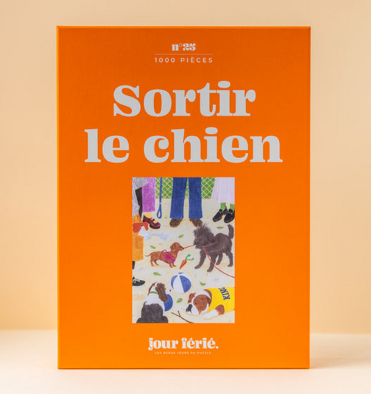 Sortir le chien  - Puzzle 1000 pièces