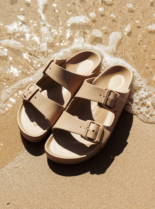Sandales waterproof Coachella / Tan color