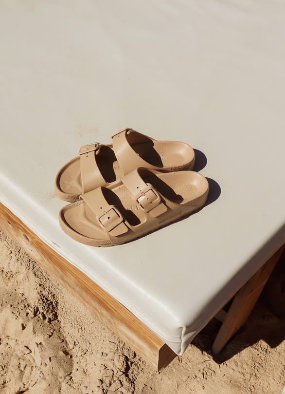 Sandales waterproof Coachella / Tan color