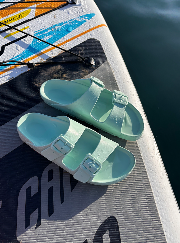 Sandales waterproof Coachella / mint piscine