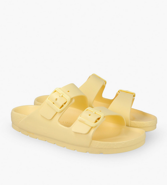 Sandales waterproof Coachella / Jaune vanille
