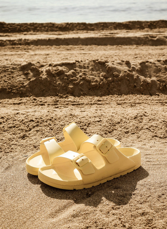 Sandales waterproof Coachella / Jaune vanille