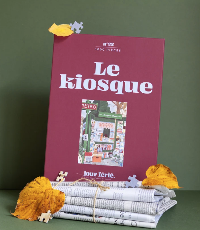 Le kiosque - Puzzle 1000 pièces jour férié