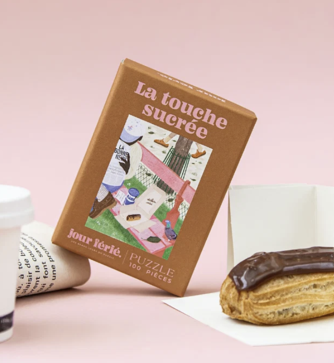 Mini puzzle 100 pièces Jour férié - La touche sucrée