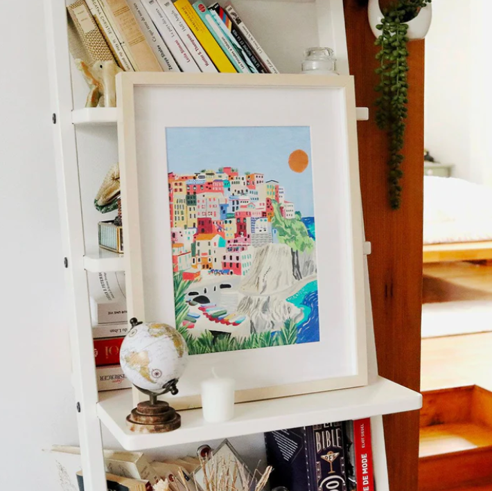 Coffret peinture au numéro Cinque Terre