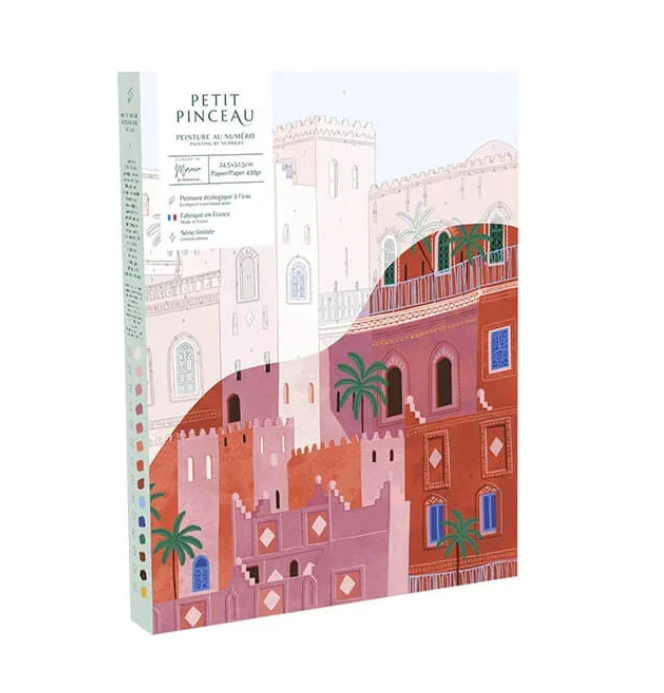 Coffret peinture au numéro Maroc