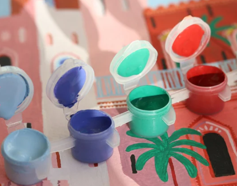 Coffret peinture au numéro Maroc